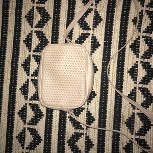 Cream colored crossbody